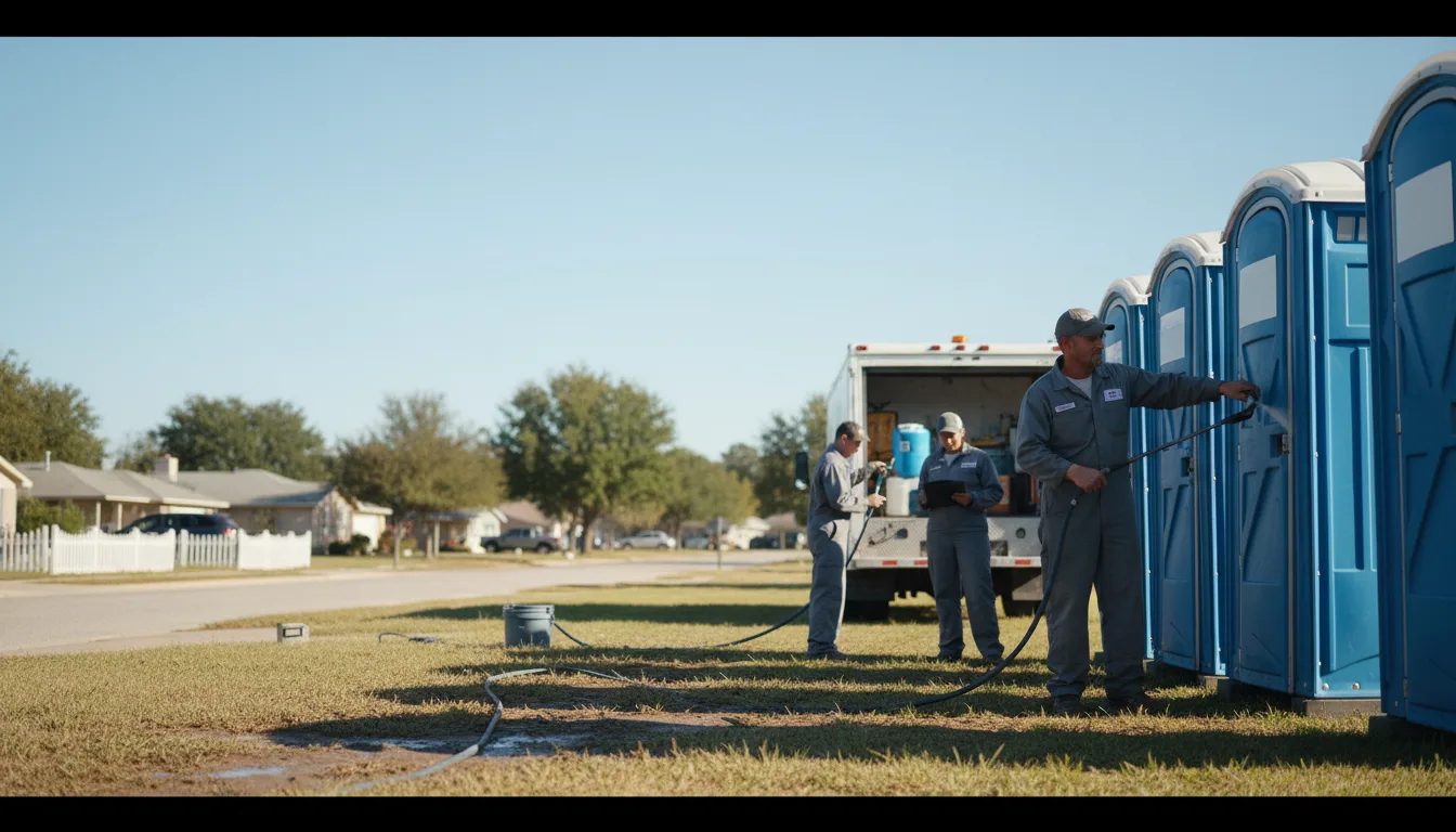 Long-Term Portable Toilet Rental in Bryant, IA near me